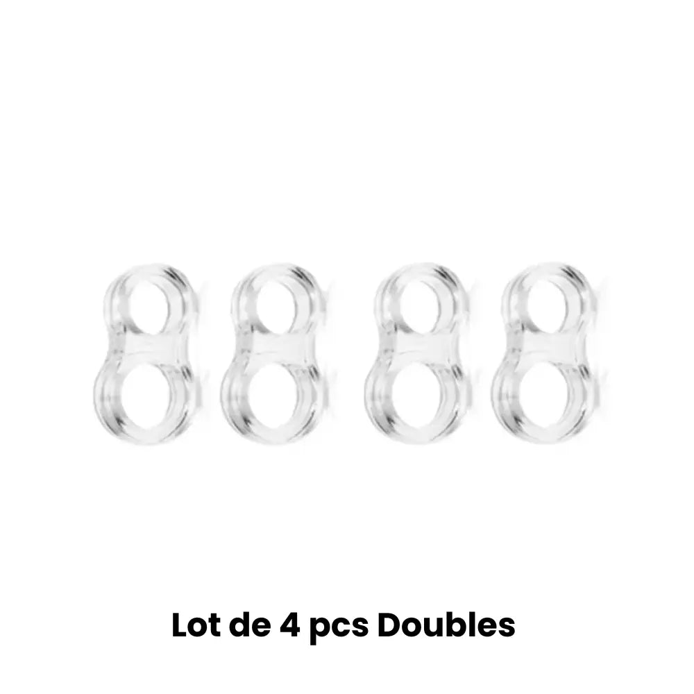 Lot (4 à 24) – Butées de porte, protection poignée en silicone, bumpers simples