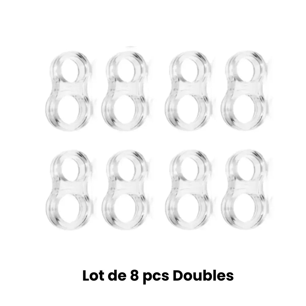 Lot (4 à 24) – Butées de porte, protection poignée en silicone, bumpers simples