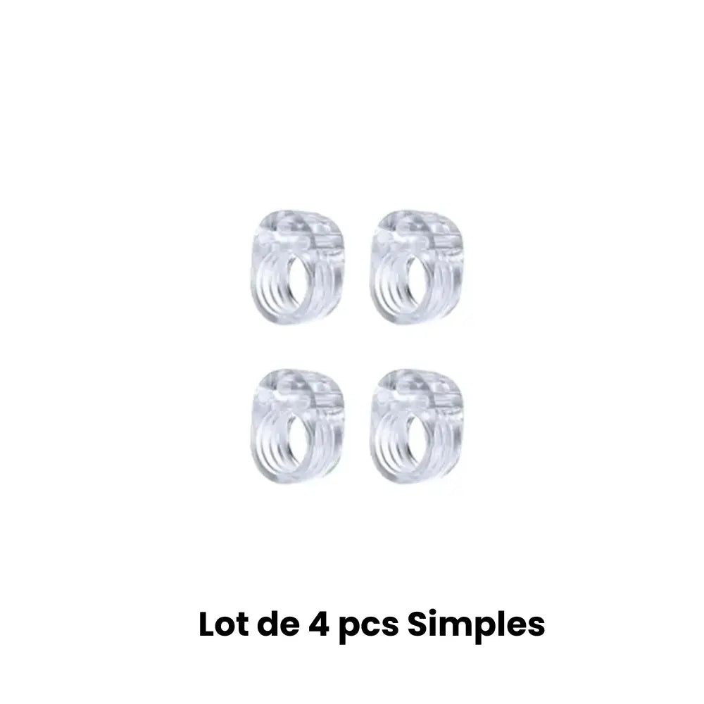 Lot (4 à 24) – Butées de porte, protection poignée en silicone, bumpers simples