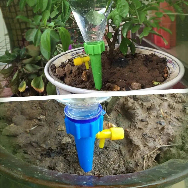 Système d’irrigation automatique – Goutteur réglable pour plantes et jardin