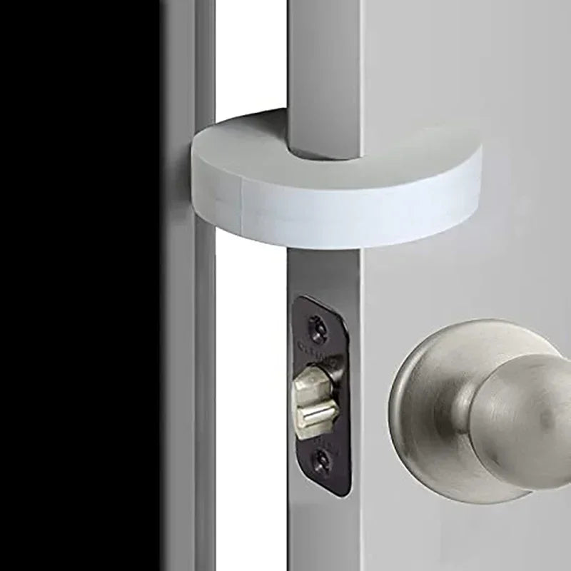 Butée de porte en mousse souple — protection anti-pincement pour enfants, facile à installer et à ranger