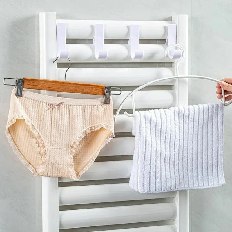 crochets de salle de bain – Porte-serviettes, cintres pour radiateur chauffant, petites serviettes et calçons