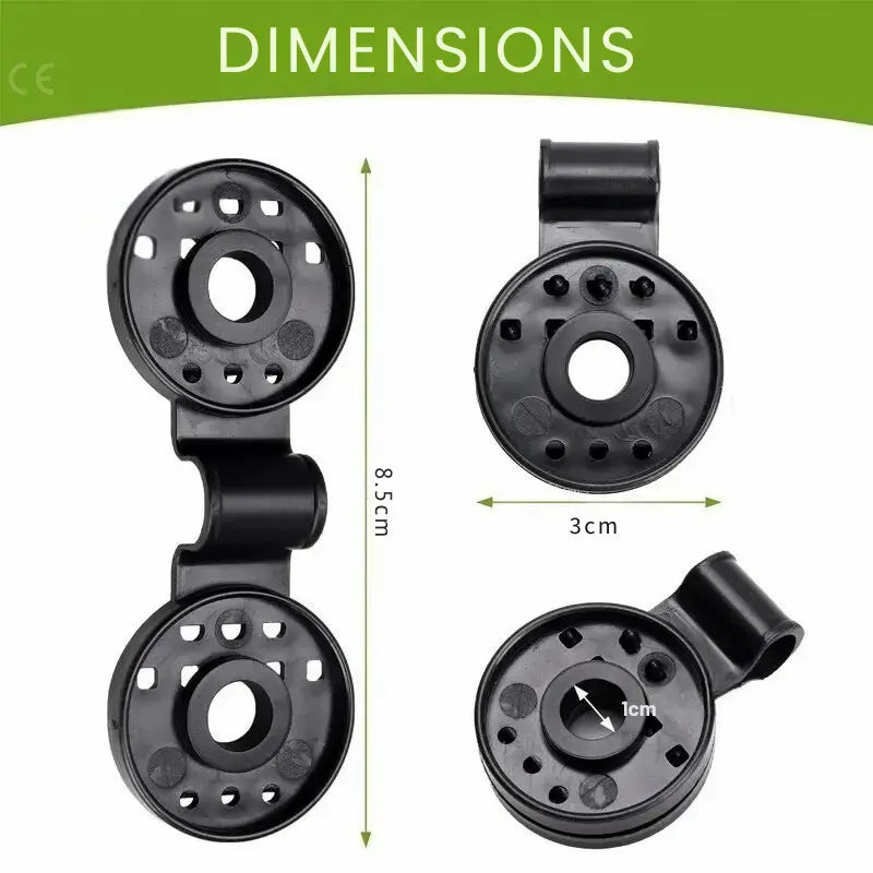 clips de fixation pour toile d'ombrage dimensions circulaire 3cm x 5,5mm