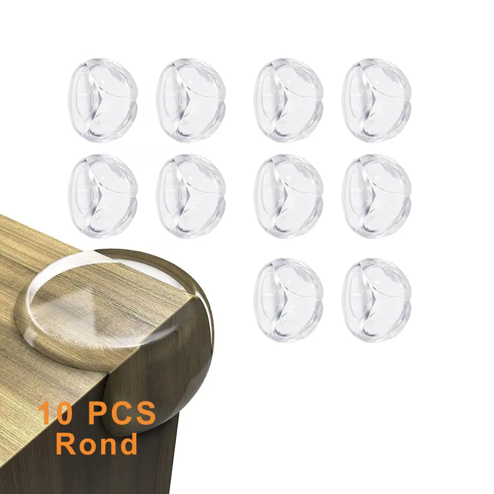Coin de table protection enfant – Lot de 5/10/20 pièces, angle silicone transparent anti-choc