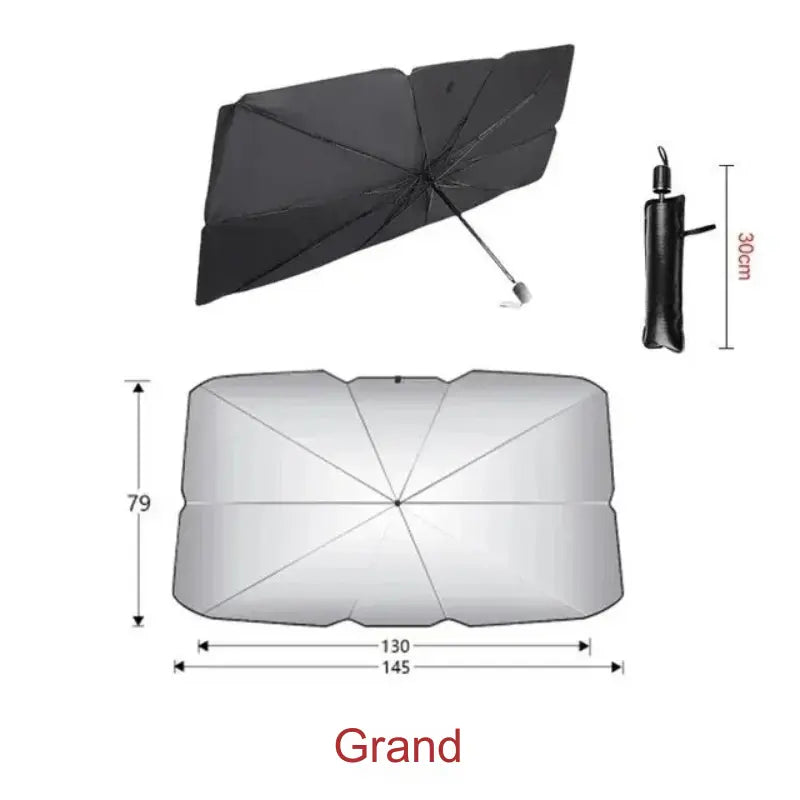 Pare-soleil parapluie pour voiture – Protection UV et chaleur été
