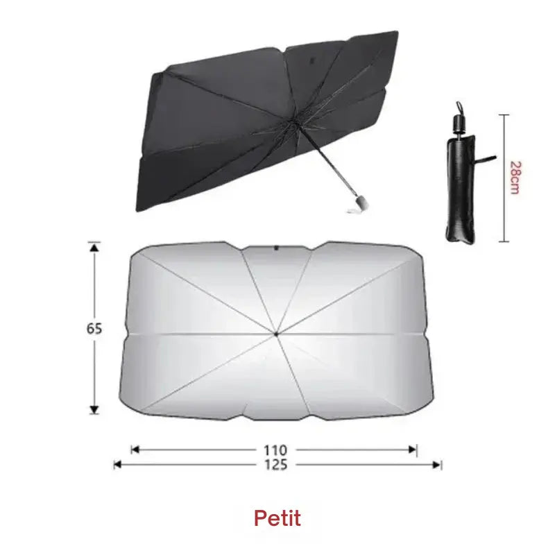 Pare-soleil parapluie pour voiture – Protection UV et chaleur été