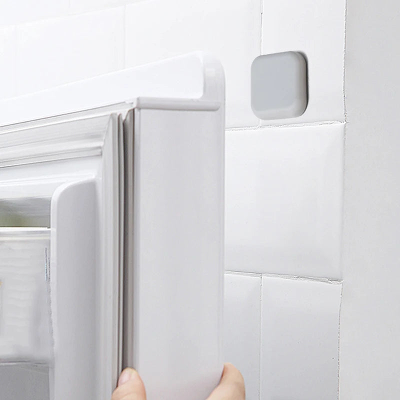 Butée de porte en silicone autocollante – Protection murale anti-choc et anti-bruit pour poignée de porte