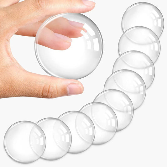 Butée de porte en silicone transparente – prise en main et effet antichoc visuel – lot de 6