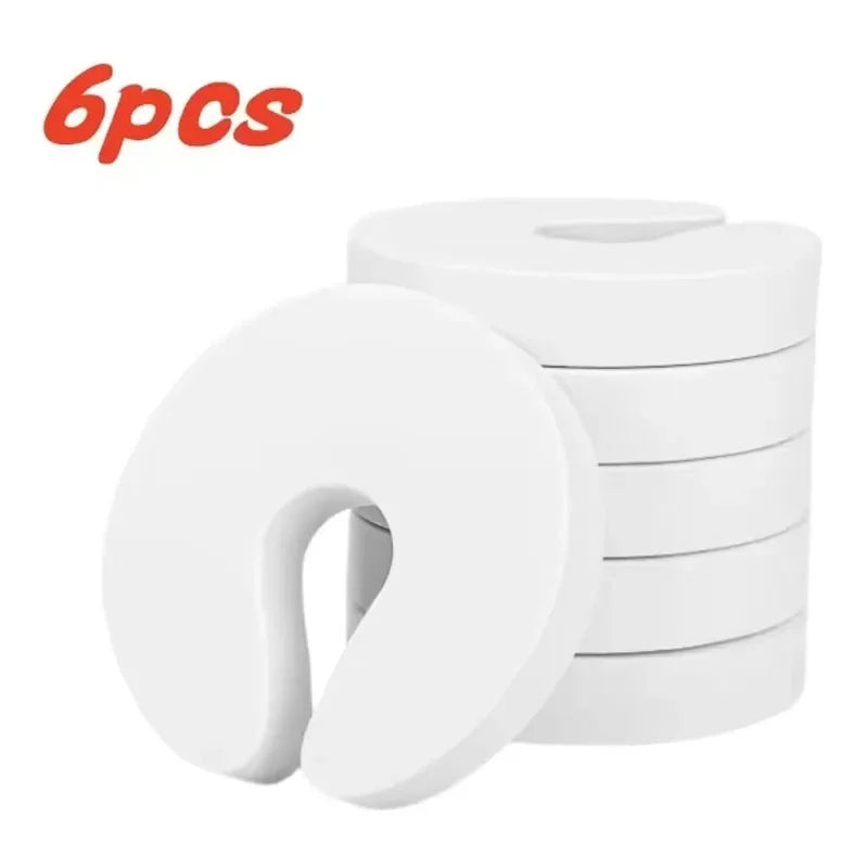 Lot de 6 bloque-portes anti-pincement pour enfants – mousse ultra douce