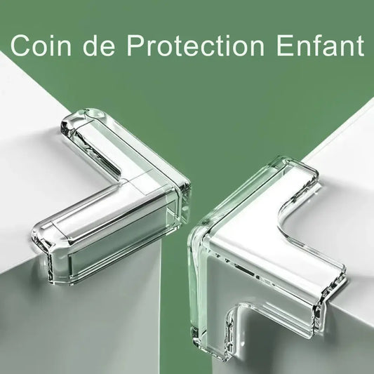 Coin de table protection enfant – Lot de 5/10/20 pièces, angle silicone transparent anti-choc
